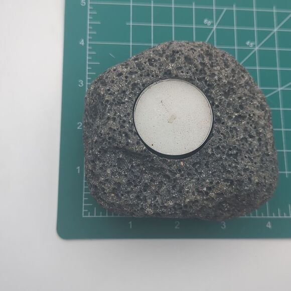 Icelandic Lava Votive Holder Islenskt Hraun. - Picture 4 of 4